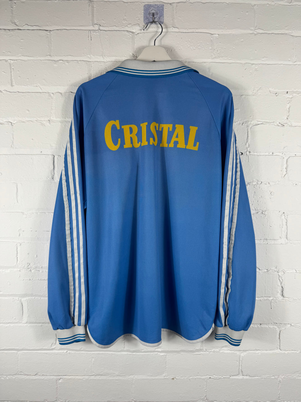 2000 Sporting Cristal Home Adidas Large Long Sleeve Football Shirt