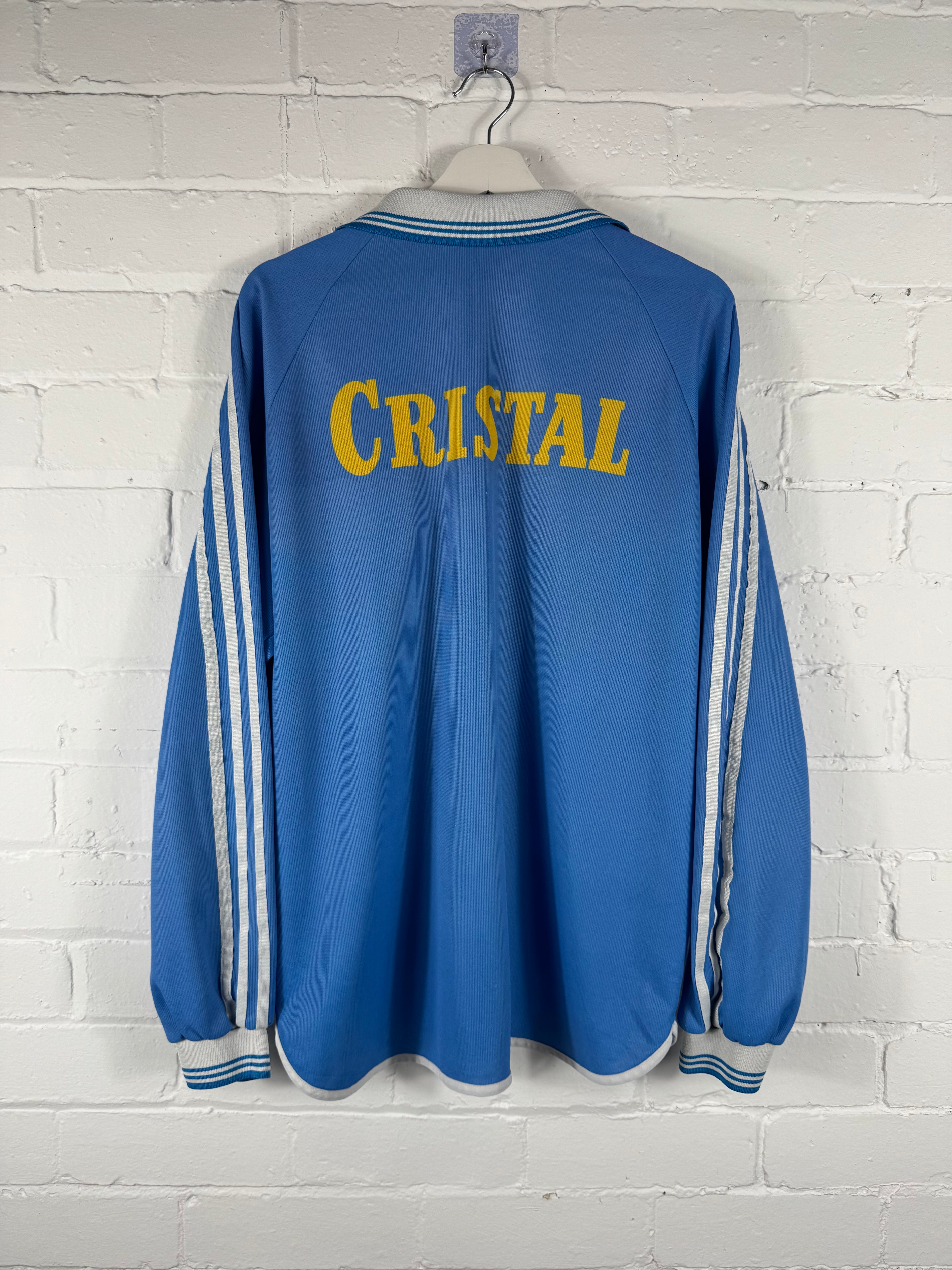 2000 Sporting Cristal Home Adidas Large Long Sleeve Football Shirt