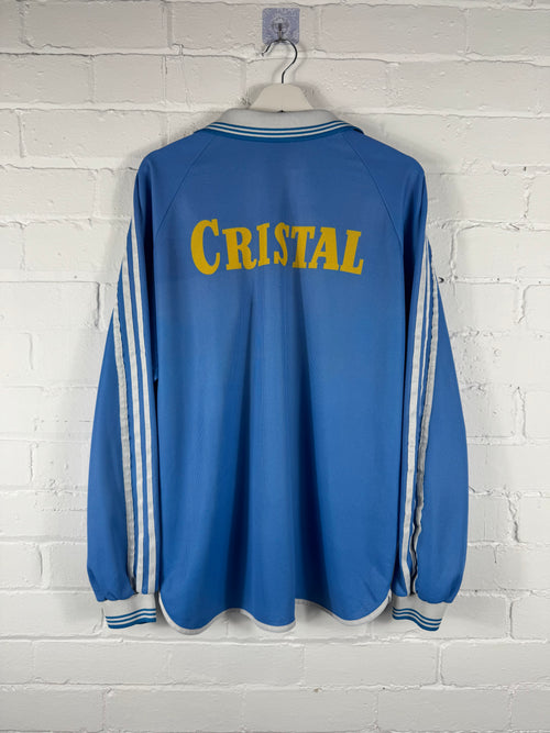 2000 Sporting Cristal Home Adidas Large Long Sleeve Football Shirt