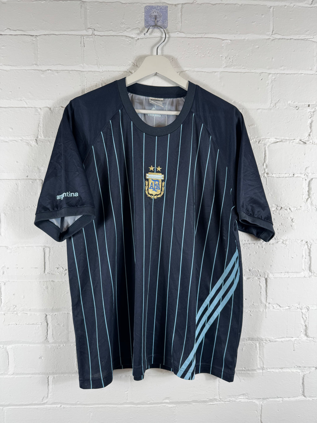 2006 Argentina training adidas football shirt XL