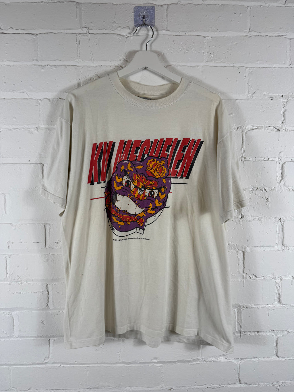 1995 KV Mechelen football t shirt Jerzees XL