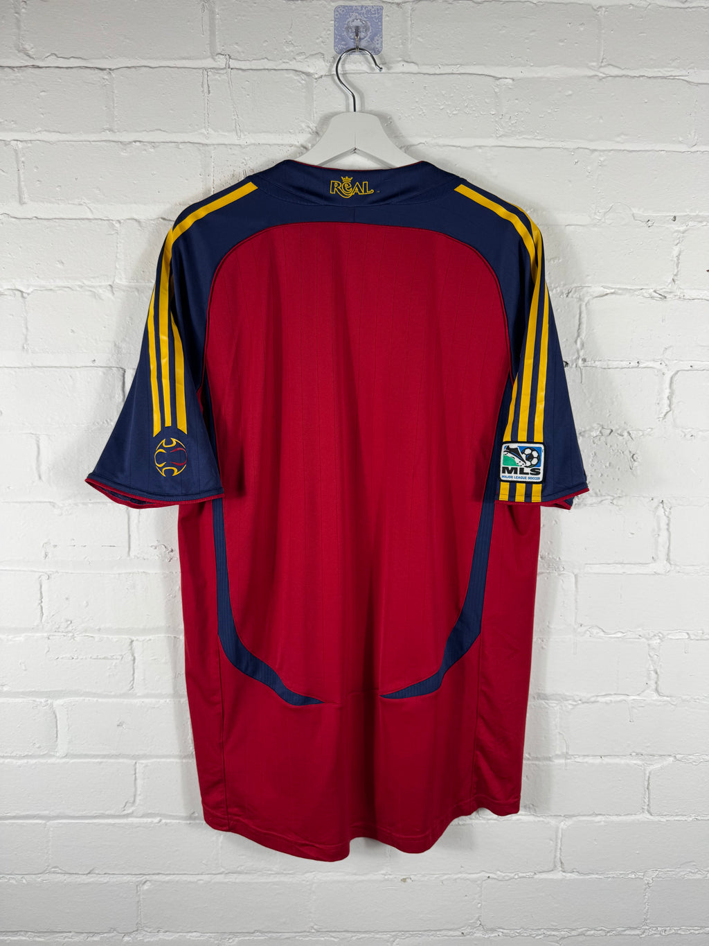 2008 / 09 Real Salt Lake Home Adidas Large Football Shirt Player Spec