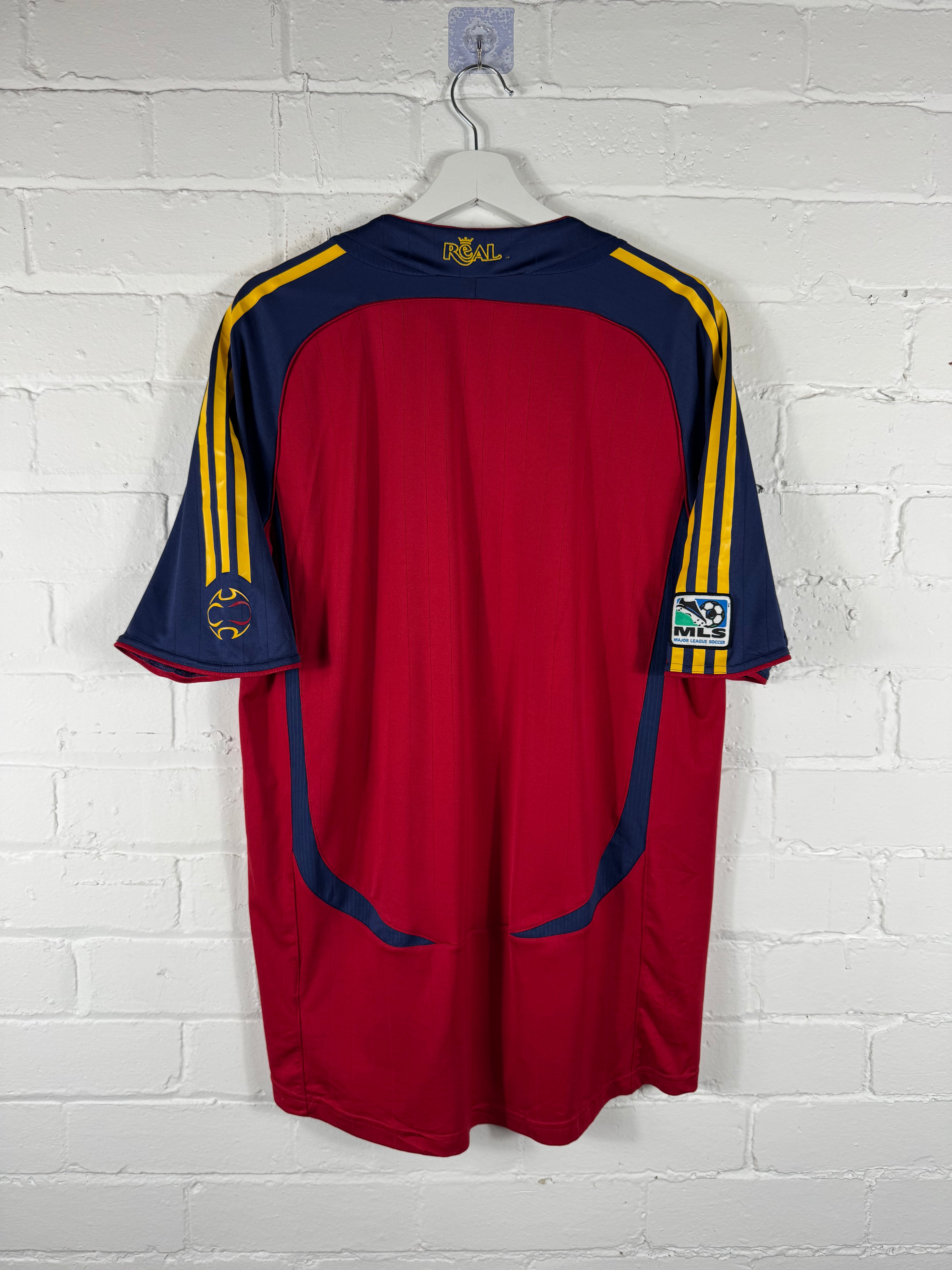 2008 / 09 Real Salt Lake Home Adidas Large Football Shirt Player Spec
