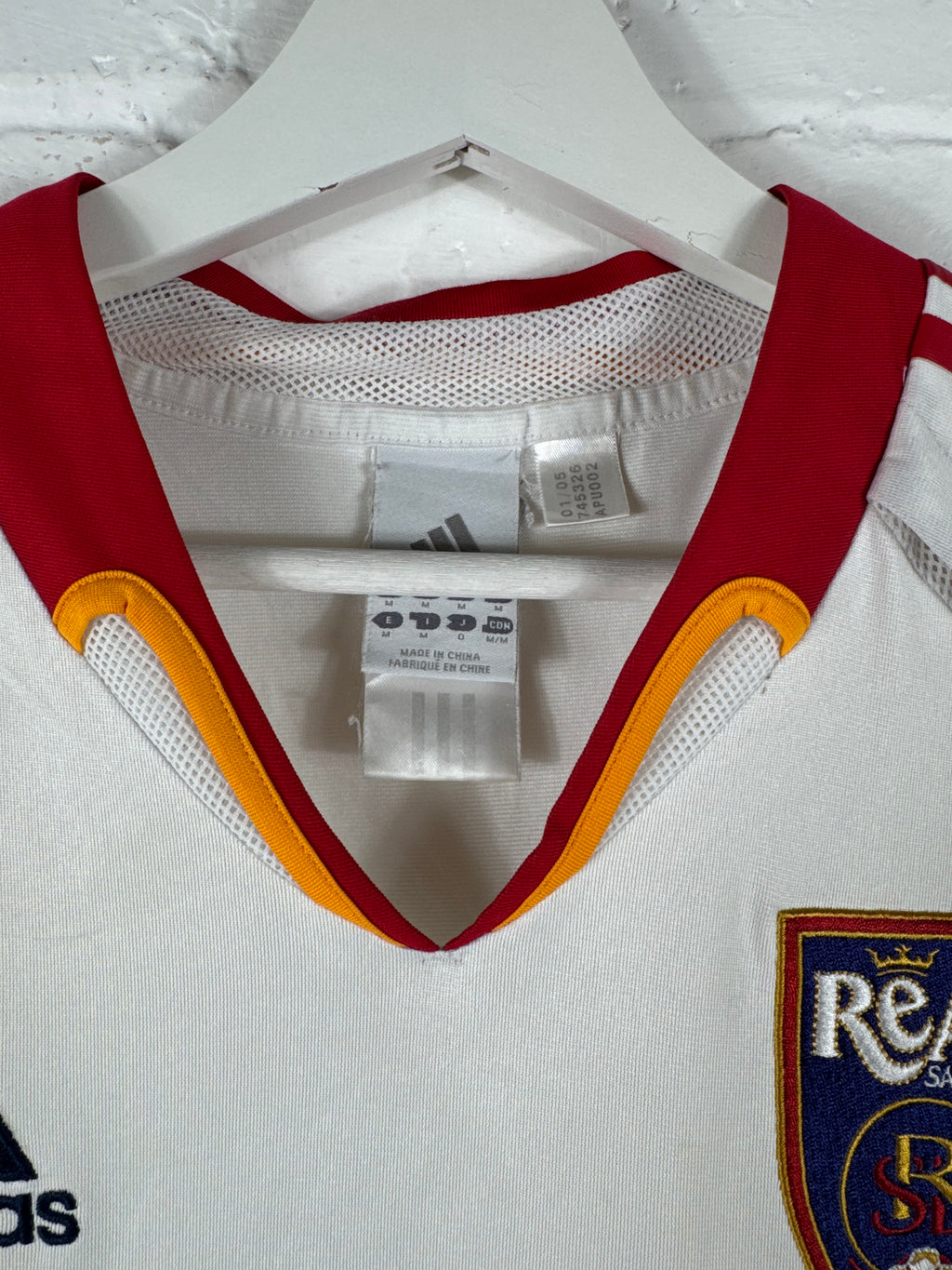 2005 Real Salt Lake Away Adidas Medium Football Shirt
